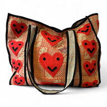 Load image into Gallery viewer, Dharma smiley heart bag