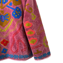 Load image into Gallery viewer, Goya velvet embroidered jacket