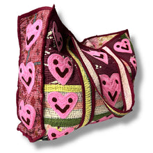 Load image into Gallery viewer, Dharma smiley heart bag