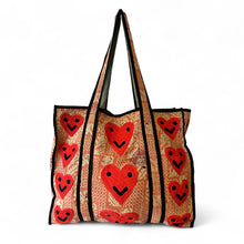Load image into Gallery viewer, Dharma smiley heart bag