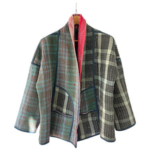 Load image into Gallery viewer, Vedaya Kantha jacket 06