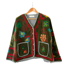 Load image into Gallery viewer, Goya velvet embroidered jacket