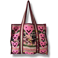 Load image into Gallery viewer, Dharma smiley heart bag
