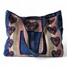 Load image into Gallery viewer, Dharma smiley heart bag
