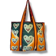 Load image into Gallery viewer, Dharma smiley heart bag