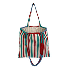 Load image into Gallery viewer, Priya Tote 034 handwoven natural cotton tote bag, view 2
