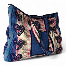 Load image into Gallery viewer, Dharma smiley heart bag