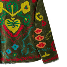 Load image into Gallery viewer, Goya velvet embroidered jacket