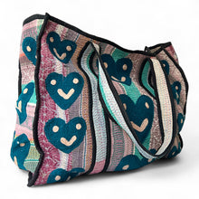 Load image into Gallery viewer, Dharma smiley heart bag