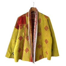 Load image into Gallery viewer, Vedaya Kantha jacket 13