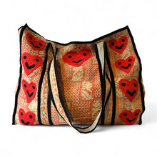 Load image into Gallery viewer, Dharma smiley heart bag