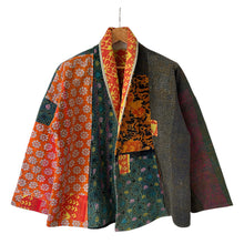Load image into Gallery viewer, Vedaya Kantha jacket 09