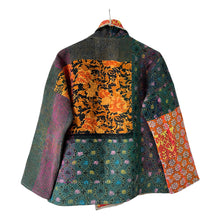 Load image into Gallery viewer, Vedaya Kantha jacket 09