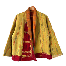 Load image into Gallery viewer, Vedaya Kantha jacket 14