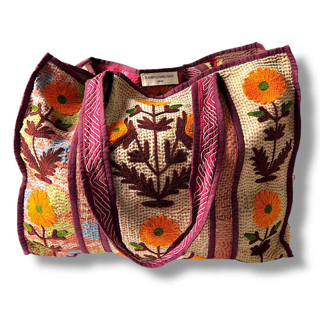 Dharma flower bag