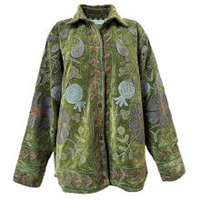 Load image into Gallery viewer, Ravi velvet shirt jacket
