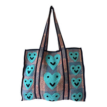 Load image into Gallery viewer, Dharma smiley heart bag
