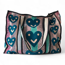 Load image into Gallery viewer, Dharma smiley heart bag
