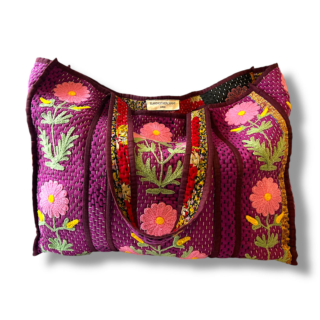 Dharma flower bag