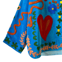 Load image into Gallery viewer, Freya velvet jacket heart 63
