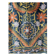 Load image into Gallery viewer, Velvet embroidered Suzani jacket
