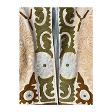 Load image into Gallery viewer, Velvet embroidered Suzani jacket
