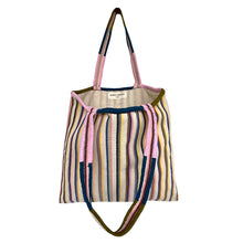 Load image into Gallery viewer, Priya Tote 031 handwoven natural cotton tote bag, view 3
