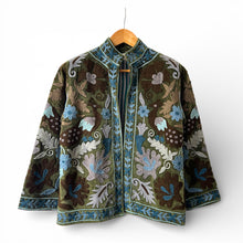 Load image into Gallery viewer, Deepali jacket 34 peacocks
