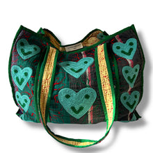 Load image into Gallery viewer, Dharma smiley heart bag
