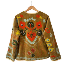 Load image into Gallery viewer, Goya velvet embroidered jacket
