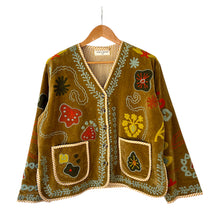 Load image into Gallery viewer, Goya velvet embroidered jacket
