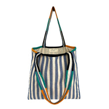 Load image into Gallery viewer, Priya Tote 022 handwoven natural cotton tote bag, view 2
