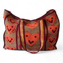 Load image into Gallery viewer, Dharma smiley heart bag

