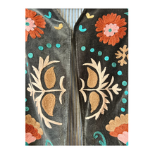 Load image into Gallery viewer, Velvet embroidered love jacket
