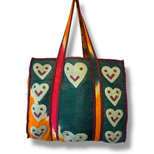 Load image into Gallery viewer, Dharma smiley heart bag
