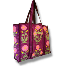 Load image into Gallery viewer, Dharma flower bag

