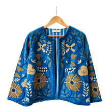 Load image into Gallery viewer, Velvet embroidered jacket
