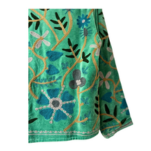 Load image into Gallery viewer, Velvet embroidered flora jacket
