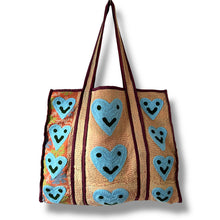 Load image into Gallery viewer, Dharma smiley heart bag

