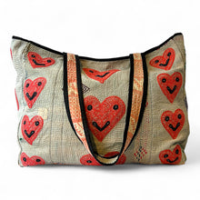 Load image into Gallery viewer, Dharma smiley heart bag
