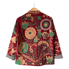 Load image into Gallery viewer, Velvet embroidered Yin Yang jacket

