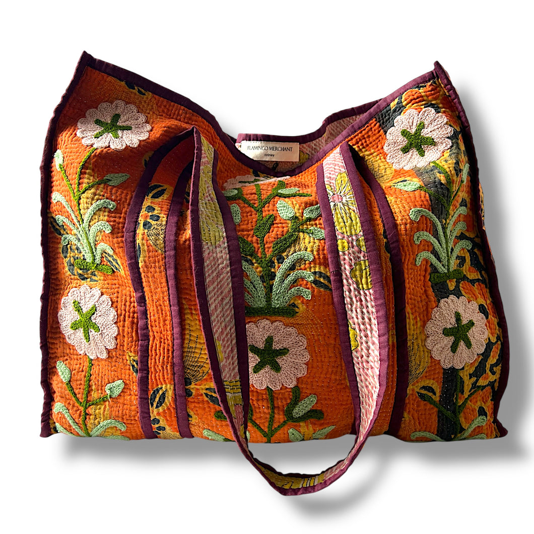 Dharma flower bag