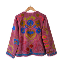 Load image into Gallery viewer, Goya velvet embroidered jacket
