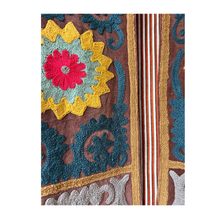 Load image into Gallery viewer, Velvet embroidered Suzani jacket
