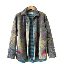 Load image into Gallery viewer, Ravi velvet shirt jacket
