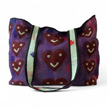Load image into Gallery viewer, Dharma smiley heart bag
