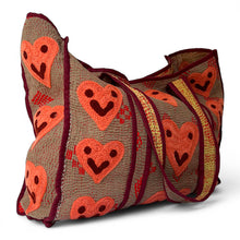 Load image into Gallery viewer, Dharma smiley heart bag
