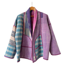 Load image into Gallery viewer, Vedaya Kantha jacket 04
