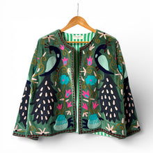 Load image into Gallery viewer, Priyanka jacket 18 peacock
