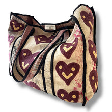 Load image into Gallery viewer, Dharma smiley heart bag
